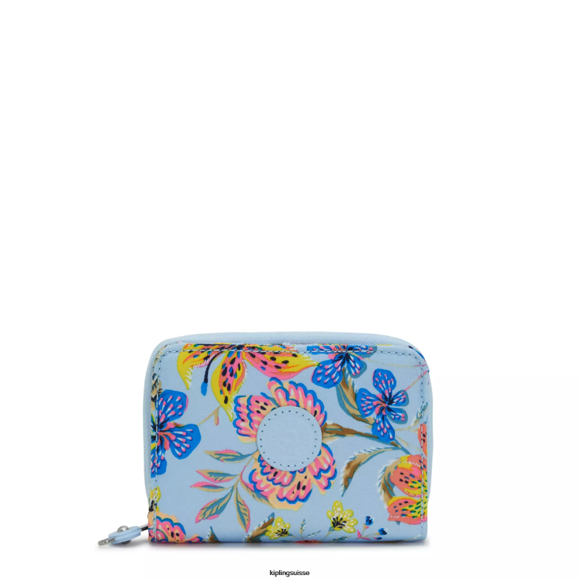 Kipling portefeuilles et bracelets fleurs sauvages femmes money love petit portefeuille imprimé FPRN296