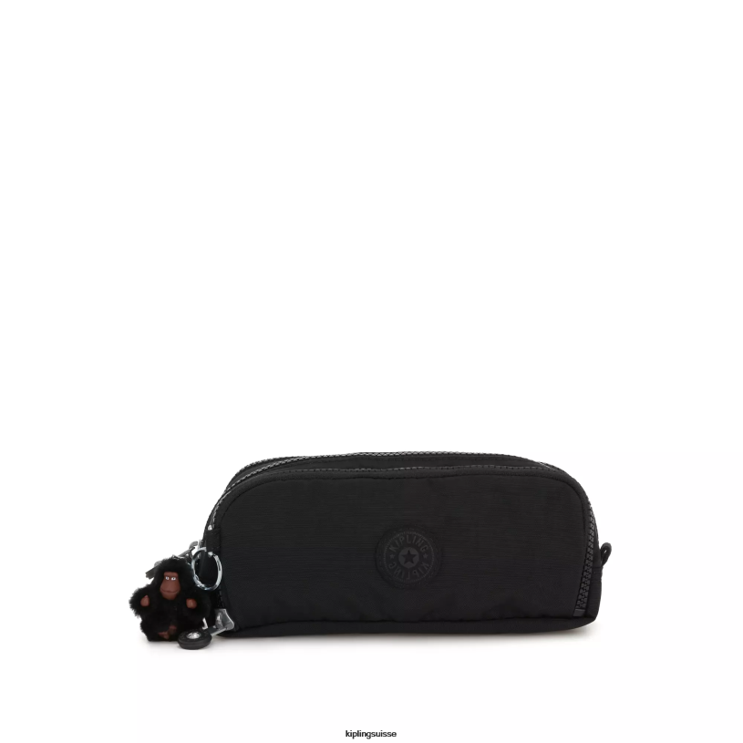 Kipling stylos et étuis à crayons vrai noir femmes étui à crayons gitroy FPRN581