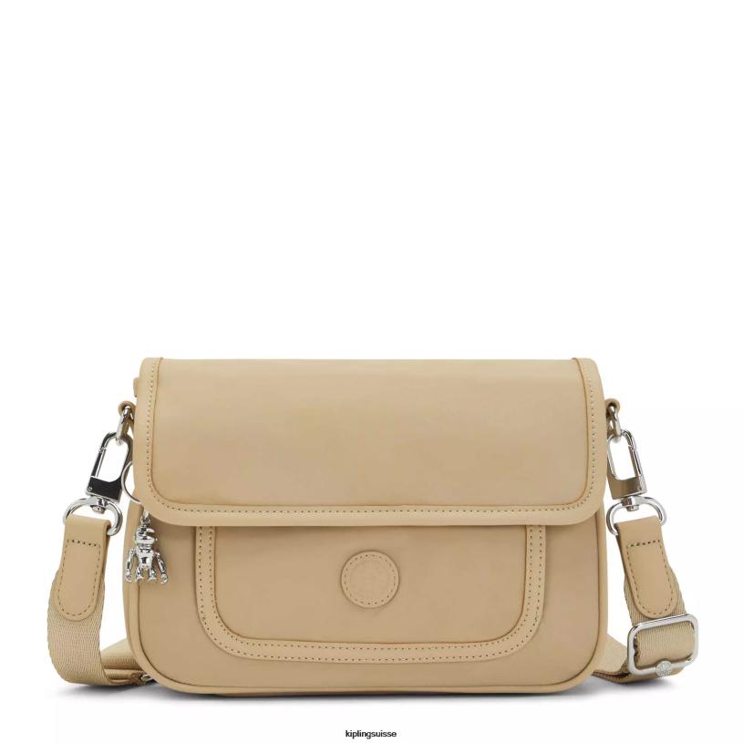 Kipling sacs à bandoulière beige naturel femmes petit sac à bandoulière inaki FPRN180