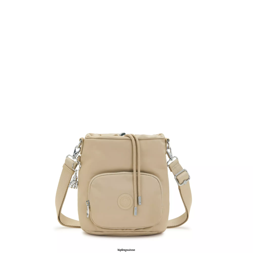 Kipling sacs à bandoulière beige naturel femmes sac porté épaule kyla FPRN178