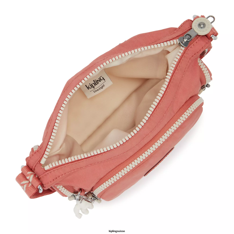 Kipling sacs à bandoulière rose millésime femmes mini sac à bandoulière gabbie FPRN23