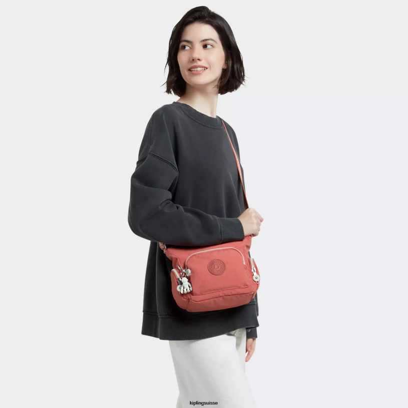 Kipling sacs à bandoulière rose millésime femmes mini sac à bandoulière gabbie FPRN23