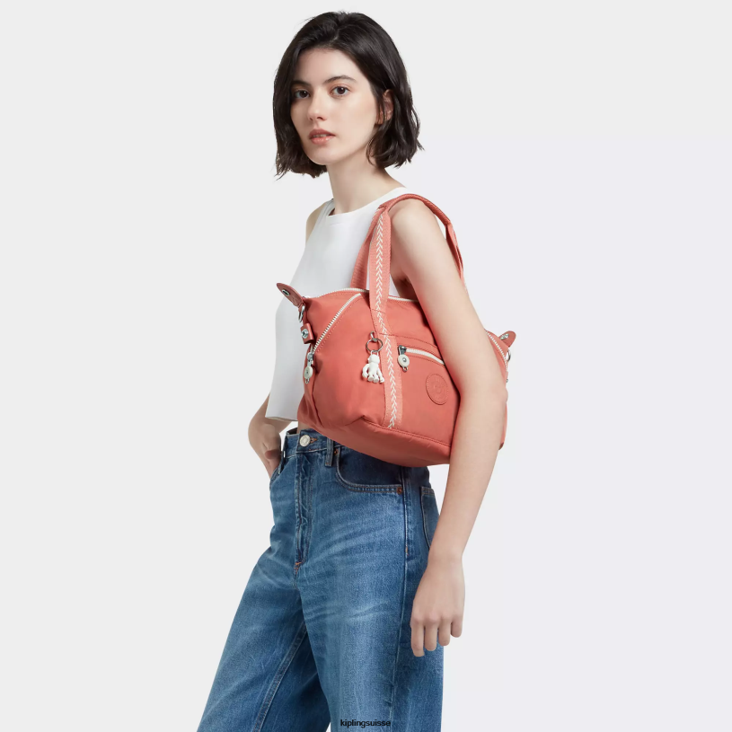 Kipling sacs à bandoulière rose millésime femmes mini sac porté épaule art FPRN41