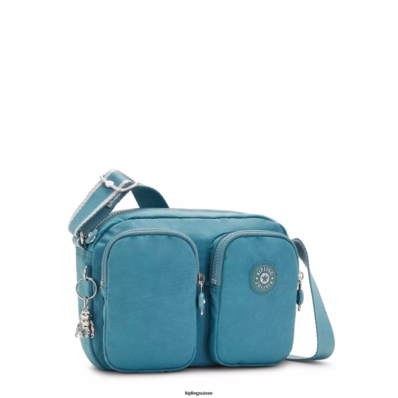 Kipling sacs à bandoulière sarcelle d'océan femmes sac à bandoulière patti FPRN217