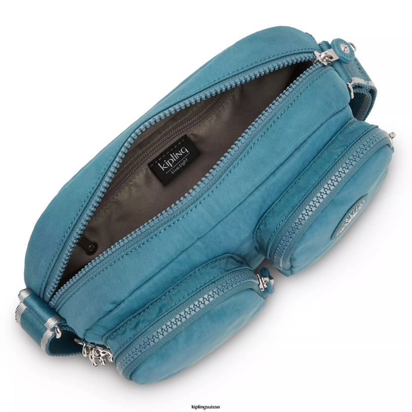 Kipling sacs à bandoulière sarcelle d'océan femmes sac à bandoulière patti FPRN217