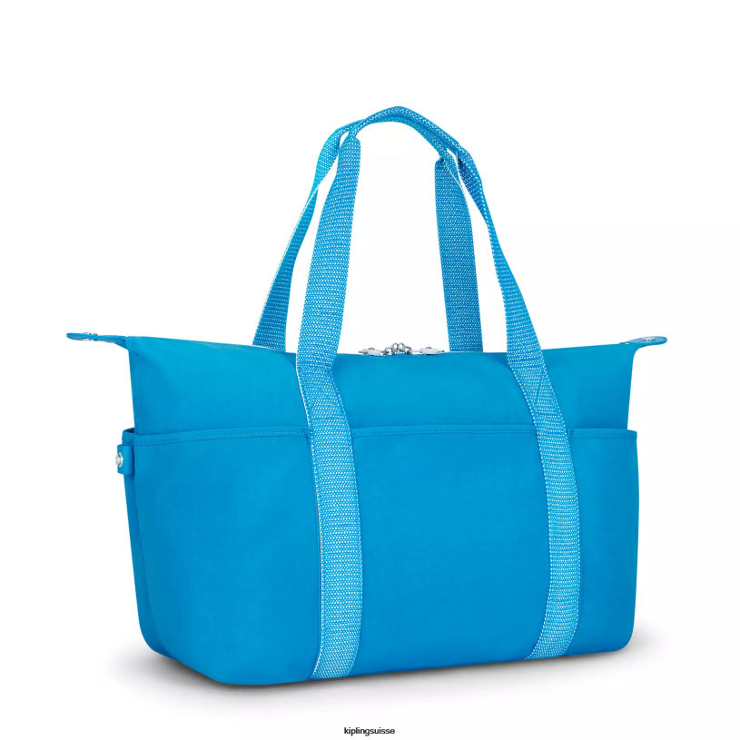 Kipling sacs fourre-tout bleu impatient femmes sac fourre-tout polyvalent art m FPRN269